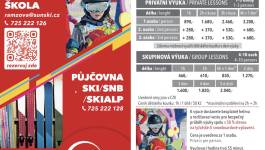 Rezervační kalendář pro SKI a SNB, RAMZOVÁ a BRANNÁ